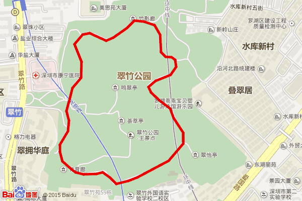 深圳市罗湖区翠竹公园